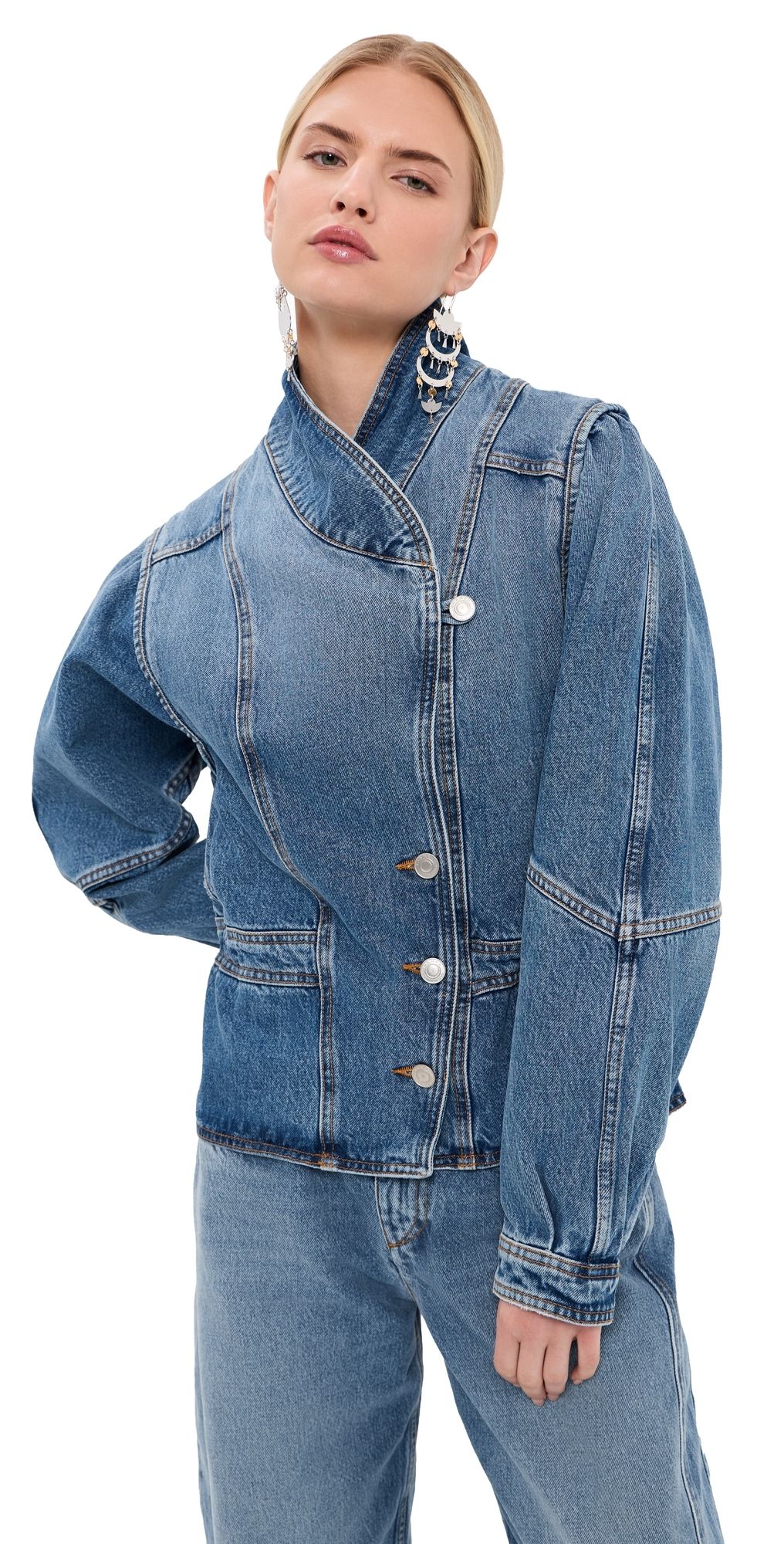 Isabel Marant Dolie Jacket Light Blue 38
