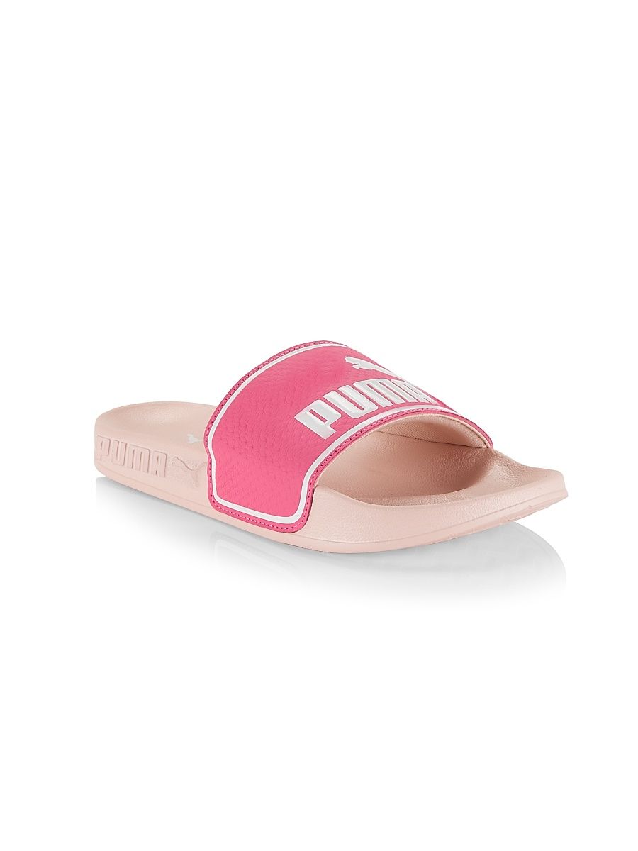 Little Girl's & Girl'sLeadcat 2.0 Jr. Slides - Sunset Pink - Size 2 (Child) Sandals