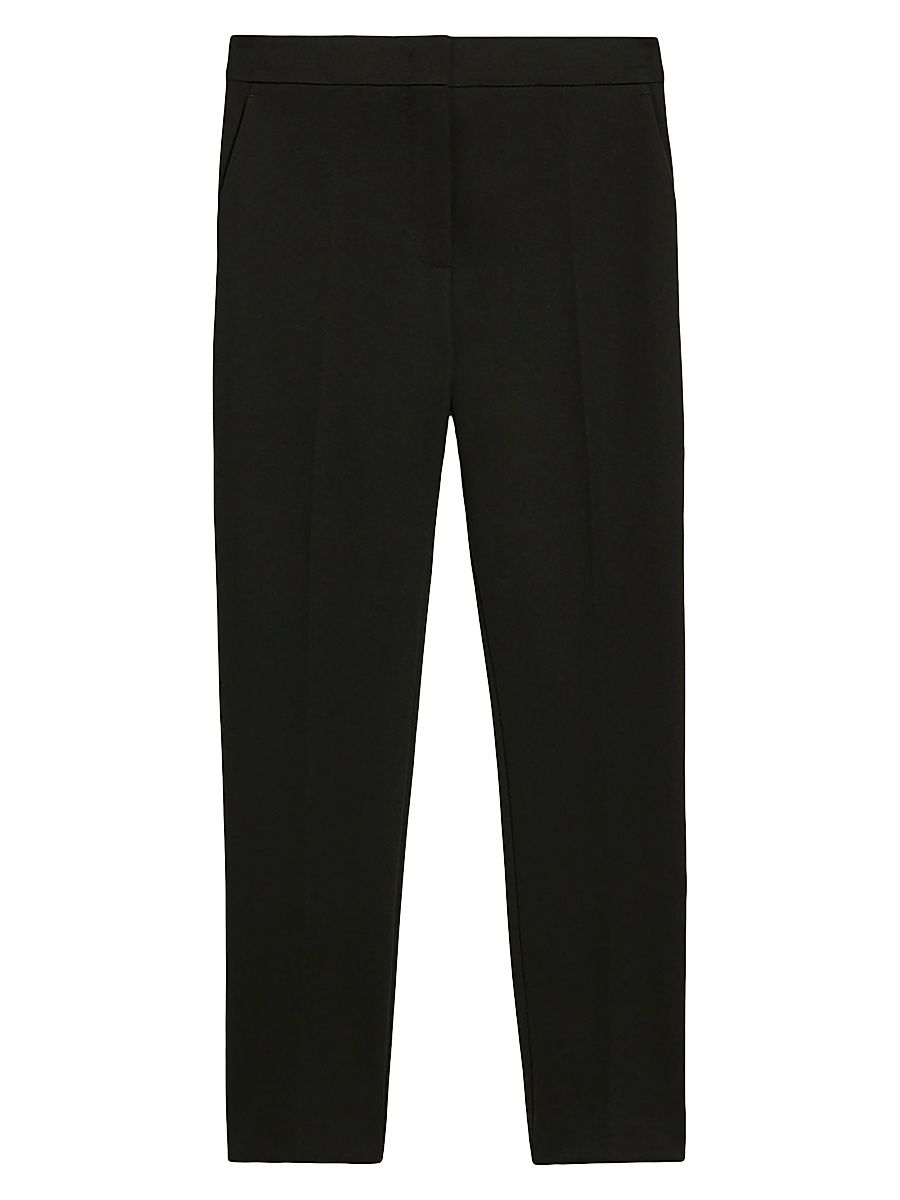 Women's Viscose Jersey Trousers - Black - Size 0