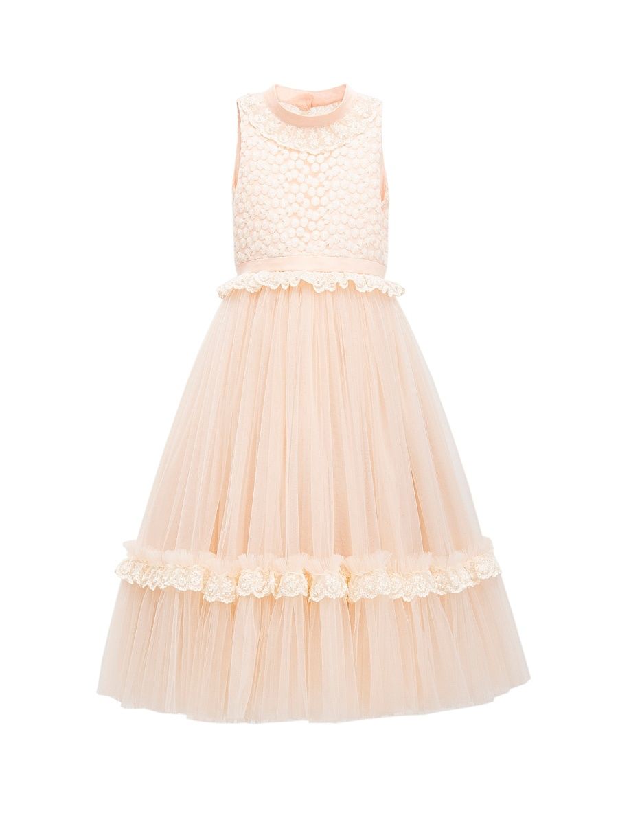 Little Girl's & Girl's Edina Dress - Peach - Size 6