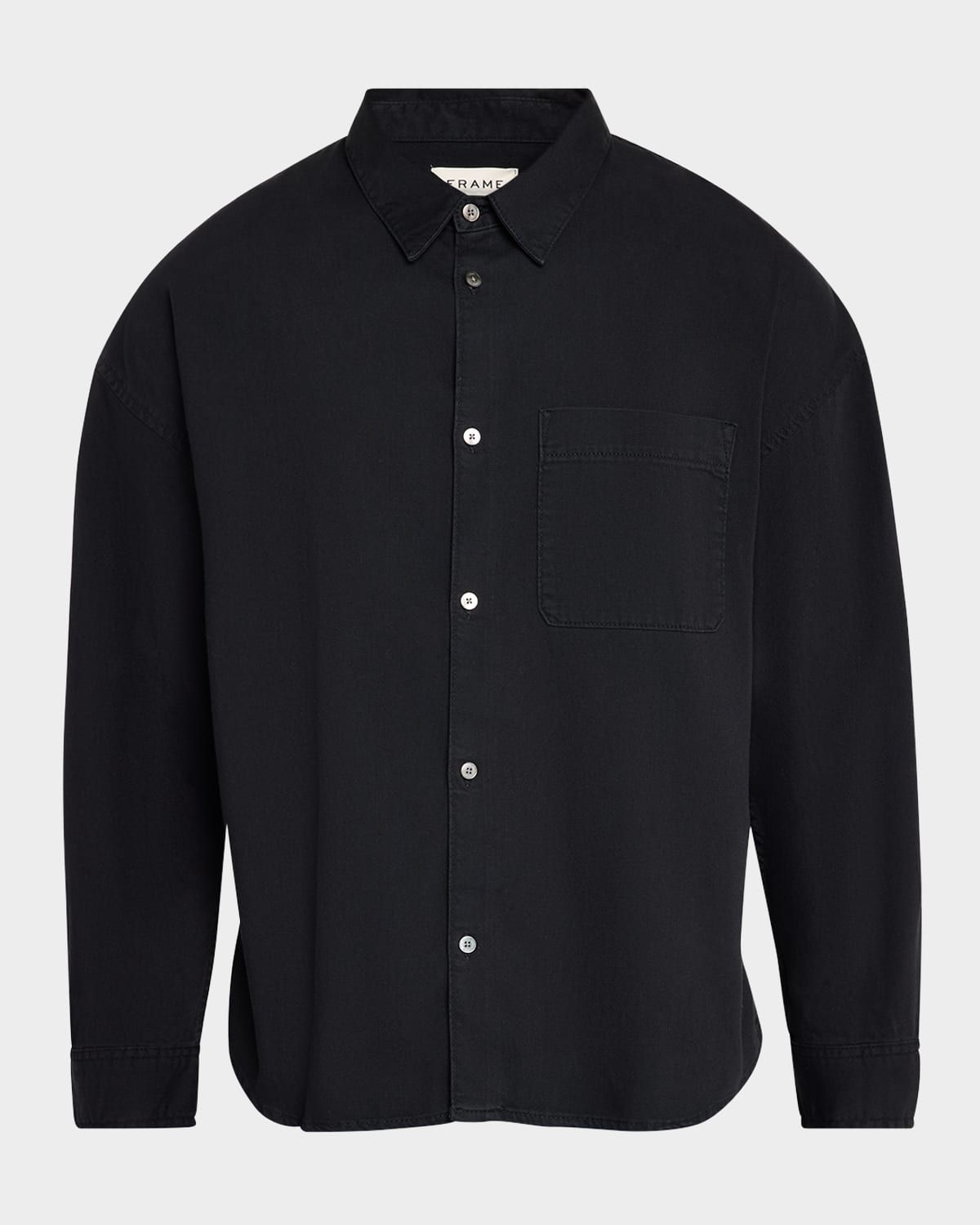 Men & apos;s Relaxed Denim Shirt