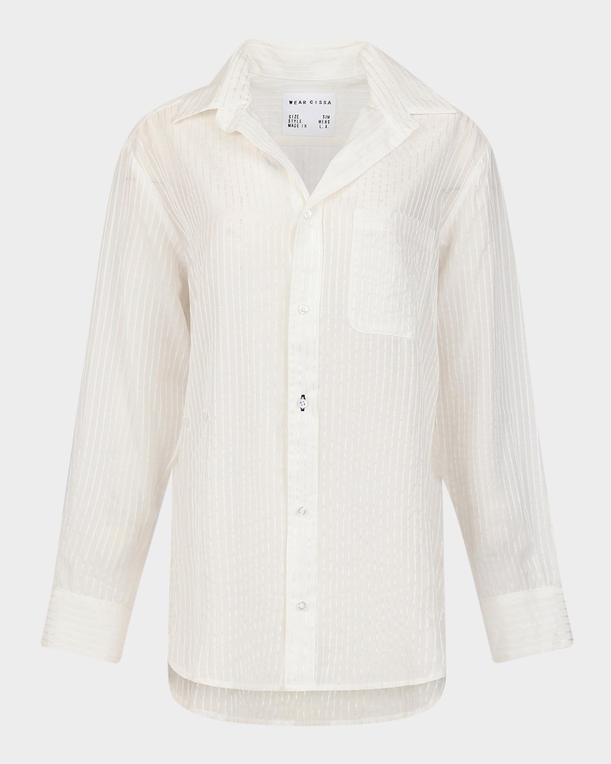 The Mens Button-Front Shirt