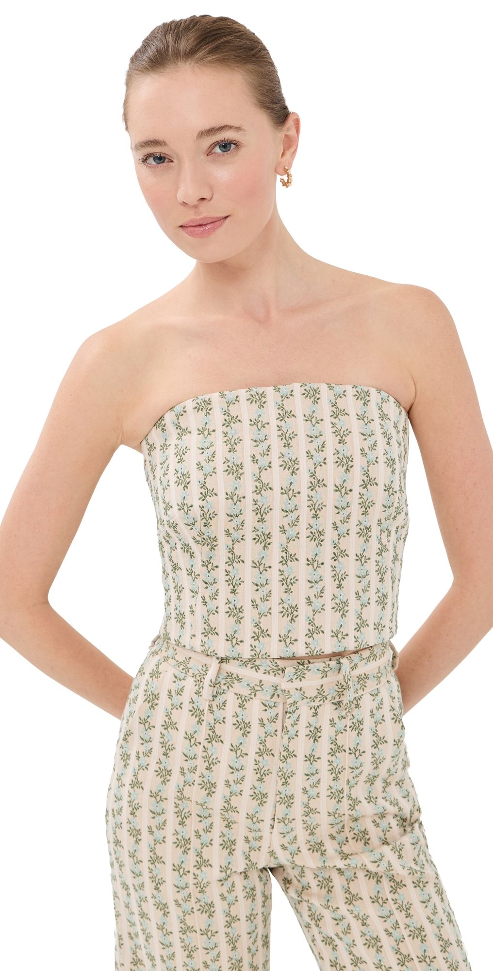 Rosie Assoulin Venus Top Cream 0