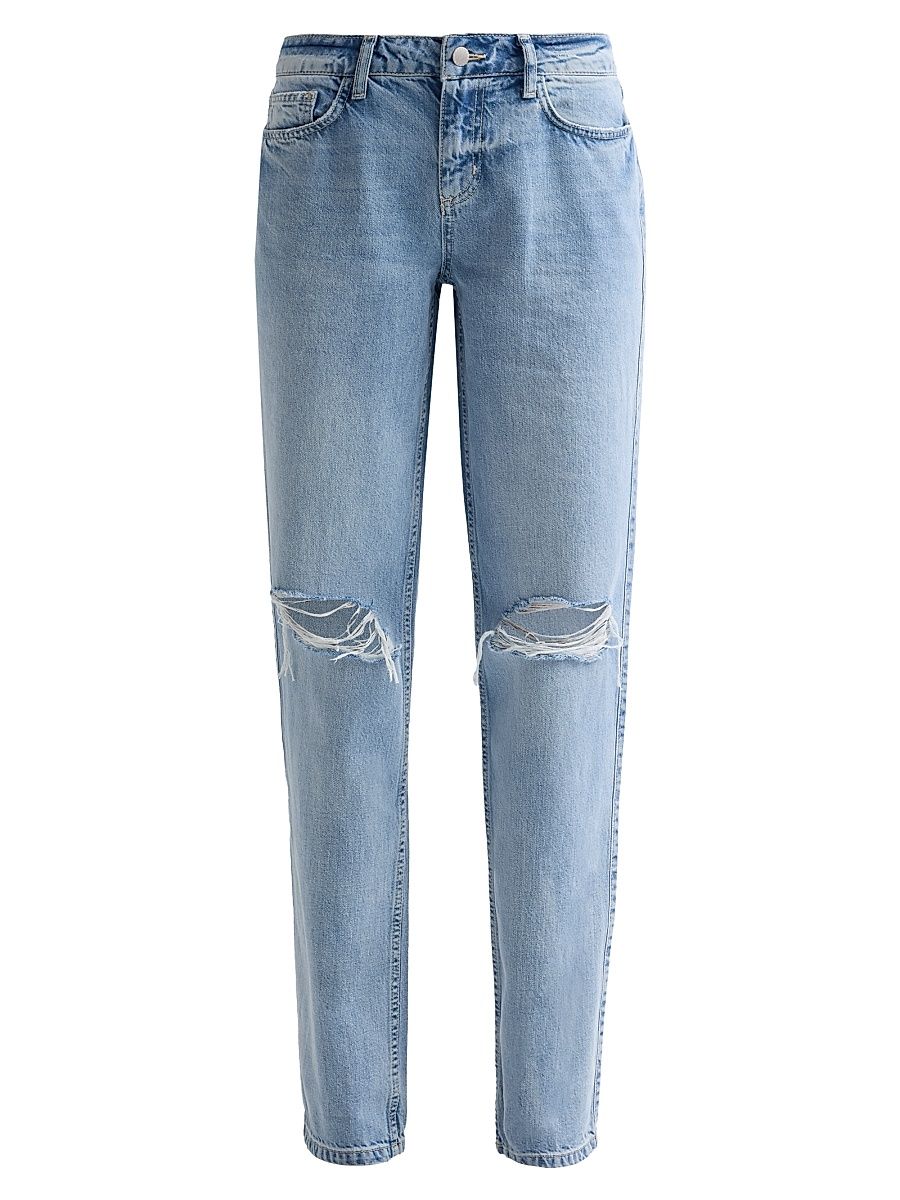 Women's Ashby Slouch Straight-Leg Jeans - Fontana Destruct - Size 32