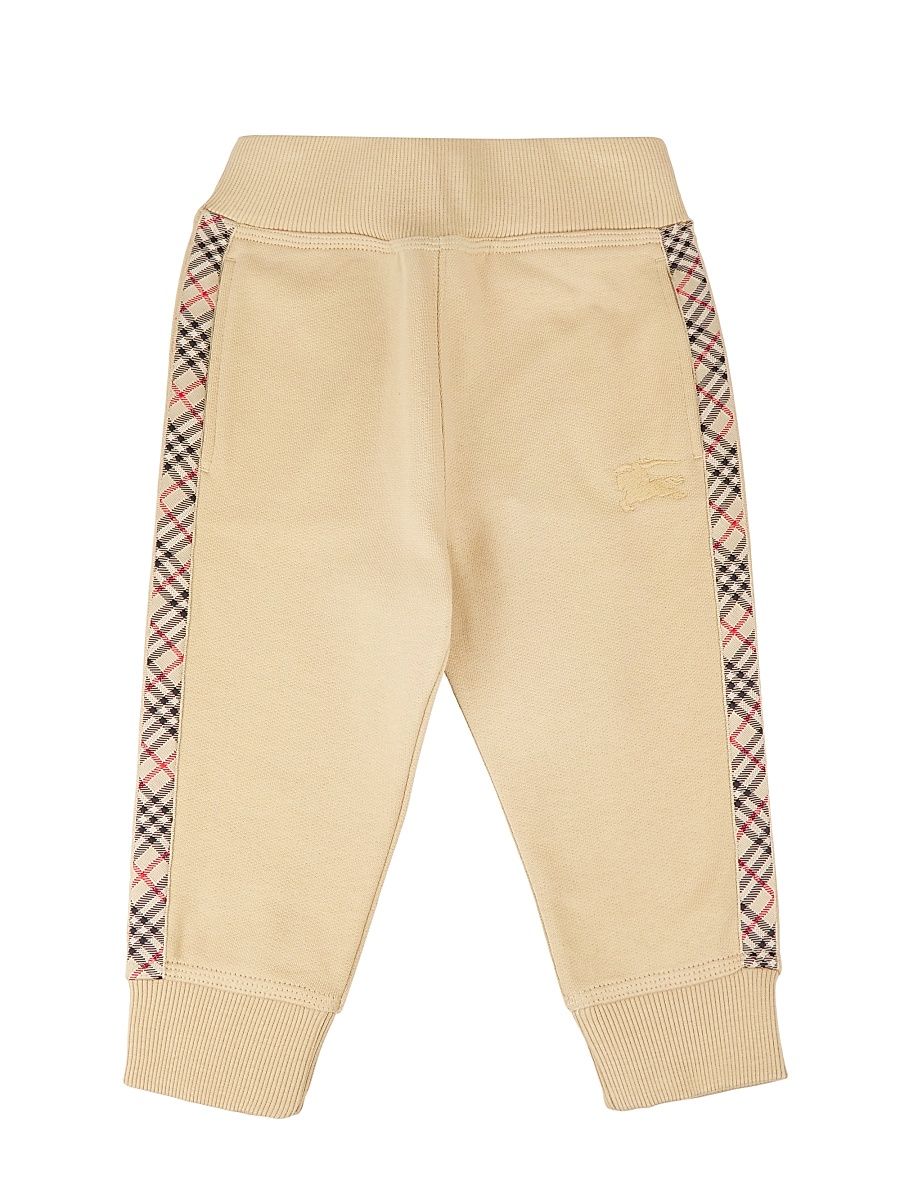 Baby Boy's & Little Boy's Jackson Check Joggers - Sand - Size 6 Months