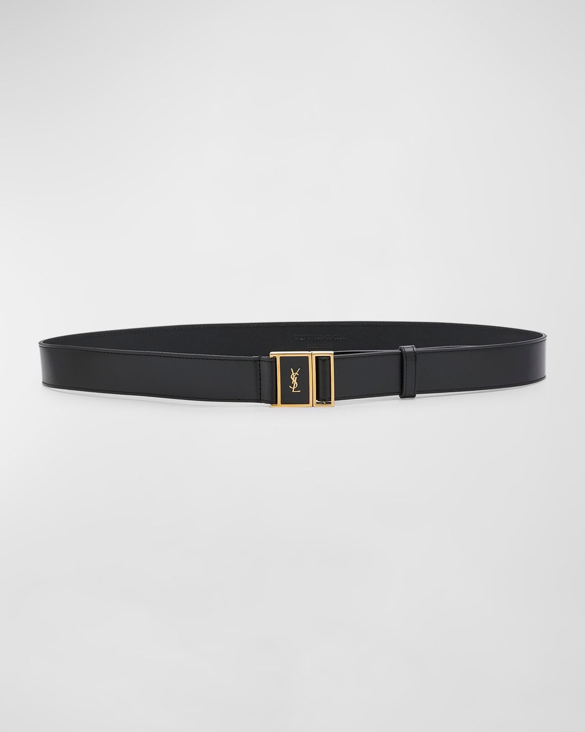 Cassandre YSL Buckled Leather Belt