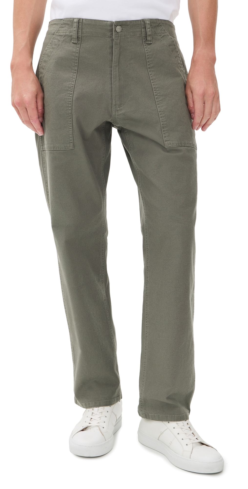 Fair Harbor Nomad Slim Straight Pants Olive 33