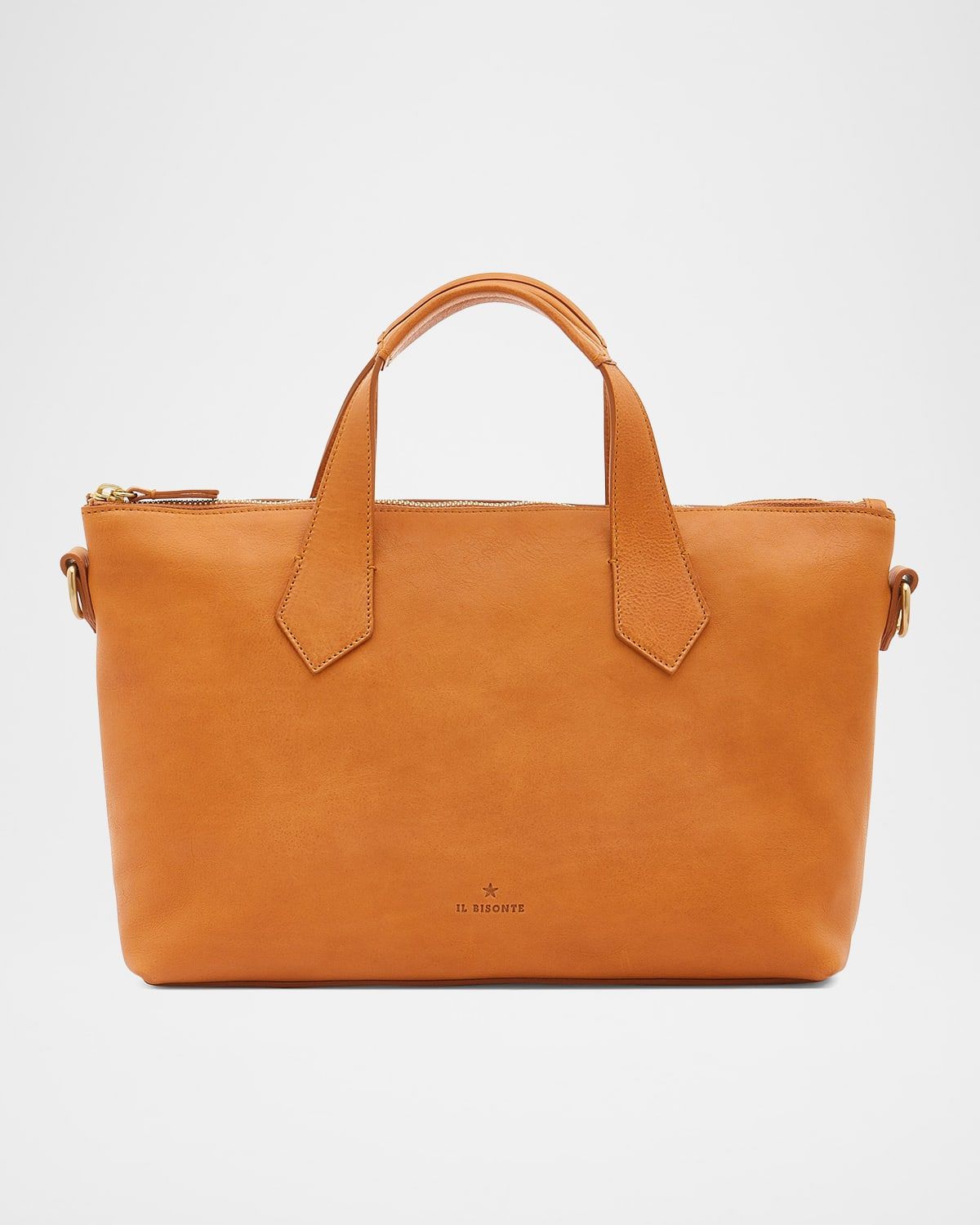 Le Laudi Leather Top-Handle Bag