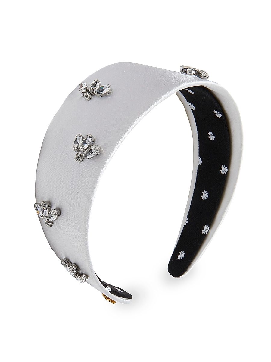 Women's Brigitte Crystal-Embellished Headband - Ivory