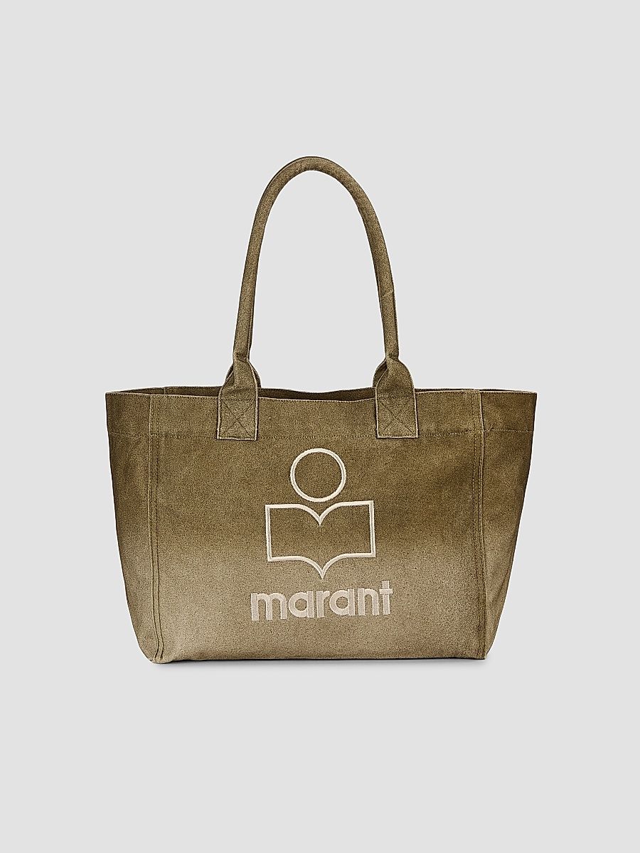 Isabel Marant Women's Yenky Small Tote Bag - Dark Khaki