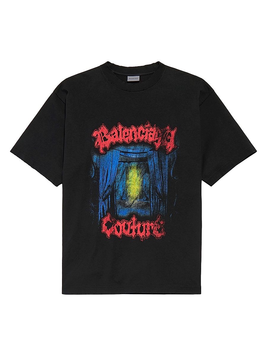 Men's Salon De Couture T-Shirt - Black - Size Large