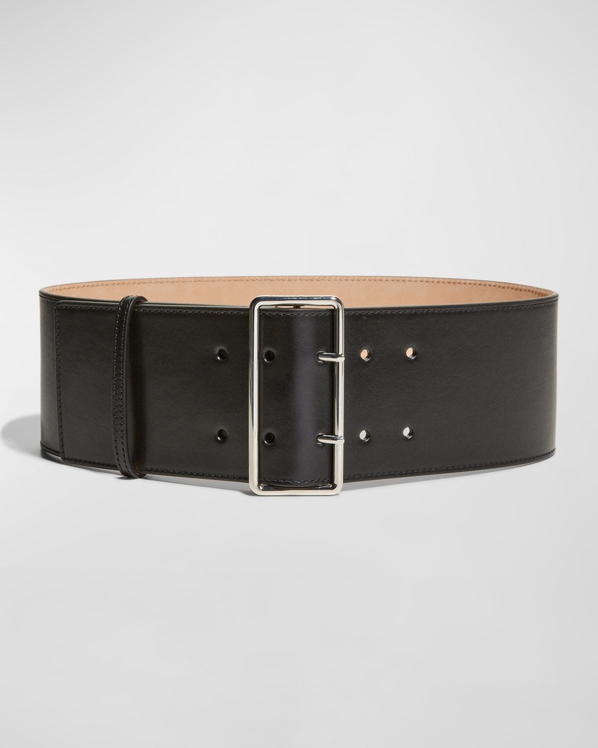 Leather Military Belt