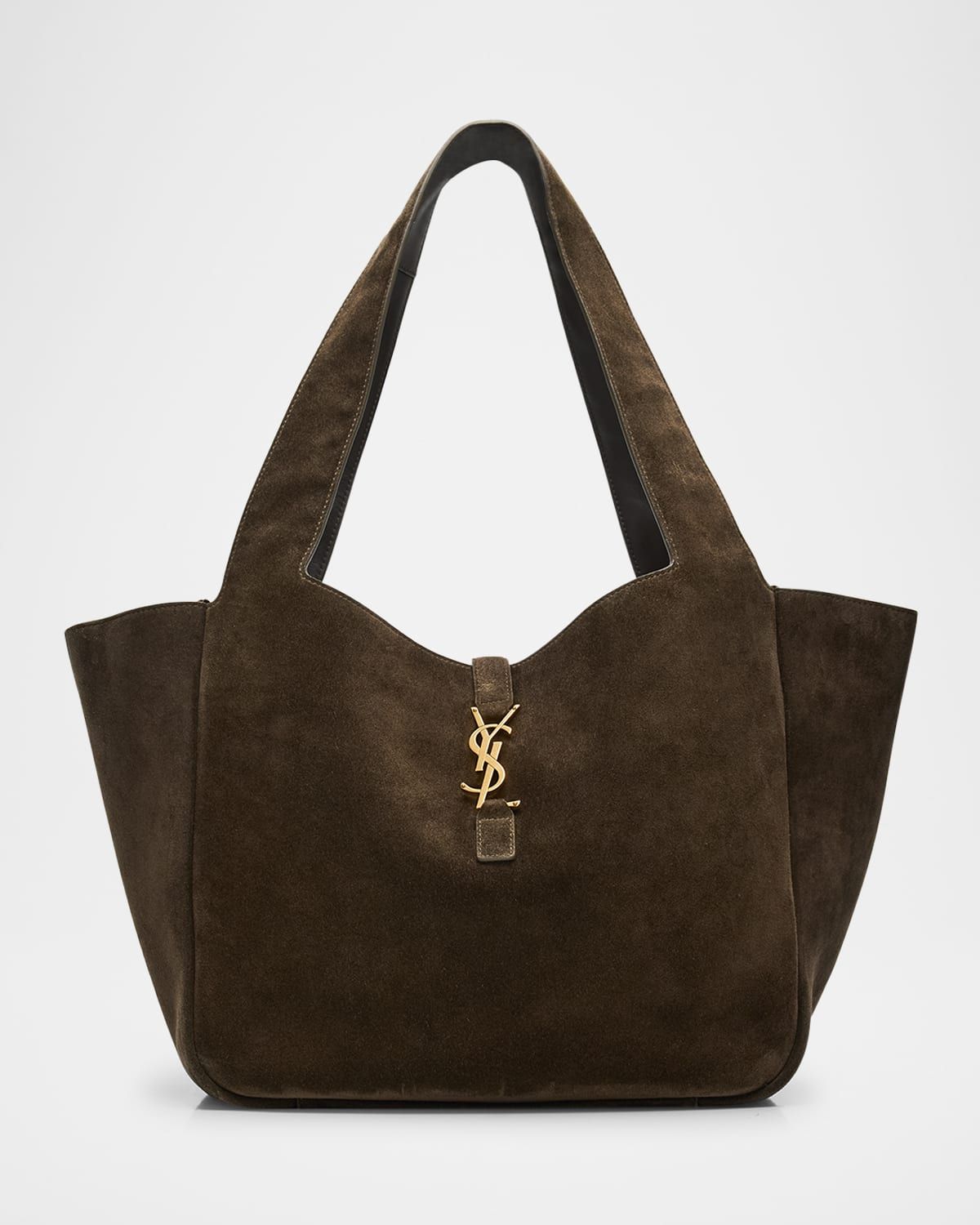 Le 5 À 7 Bea YSL Cabas Tote Bag in Suede