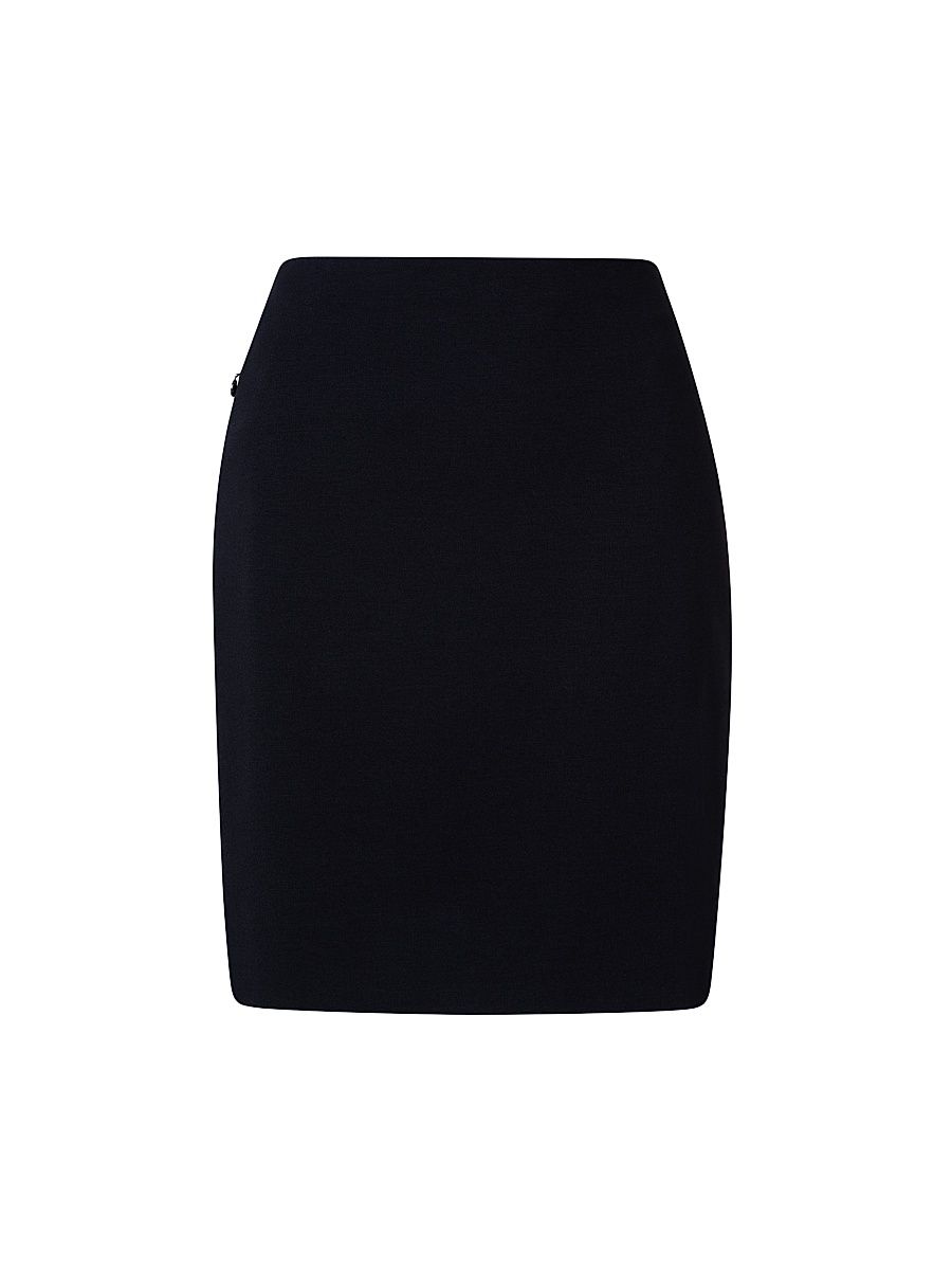 Jersey Pencil Skirt - Black - Size 18
