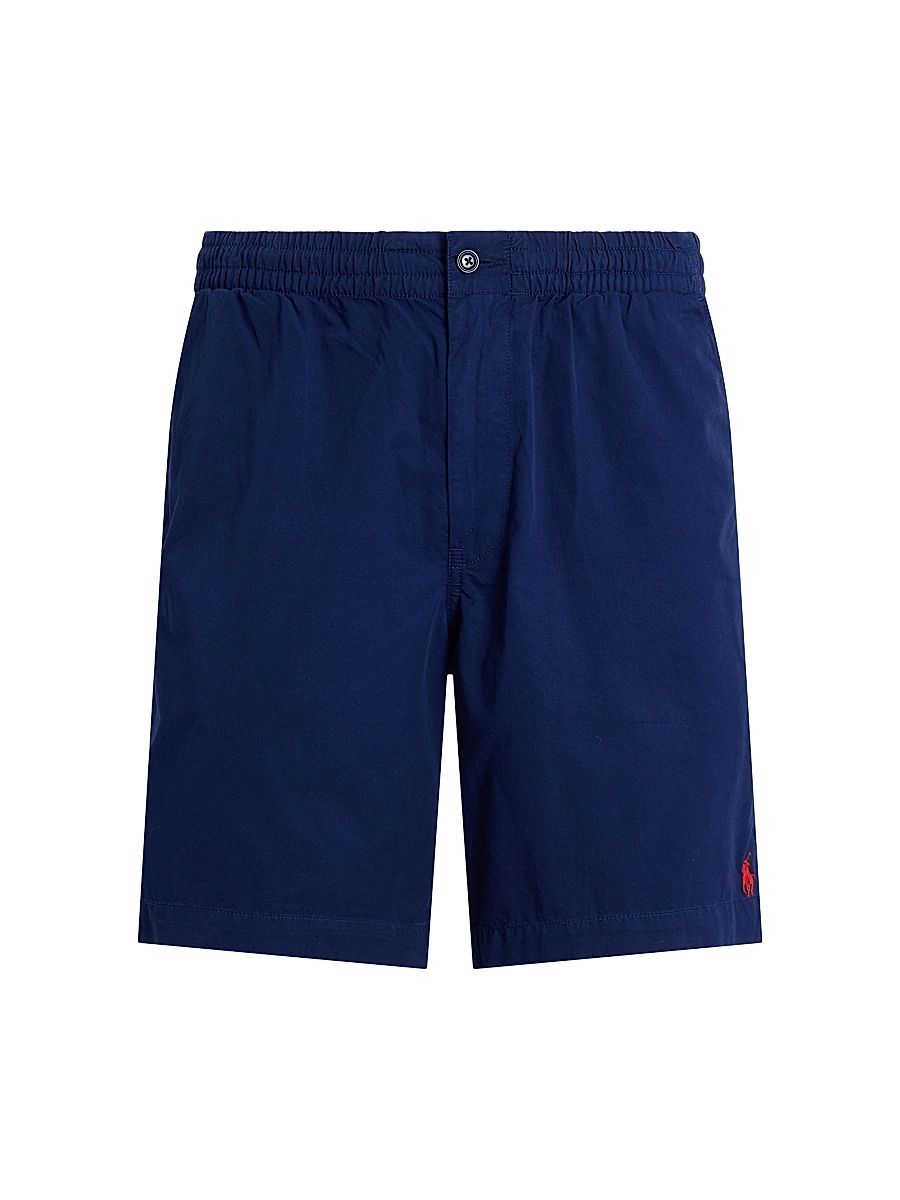 Men's Logo Featherweight Cotton Twill Shorts - Night Navy - Size XXL
