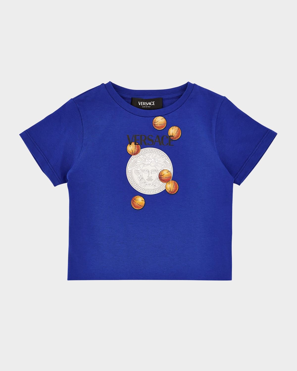 Boy & apos;s Basketball Graphic Logo-Print T-Shirt, Size 12M-4