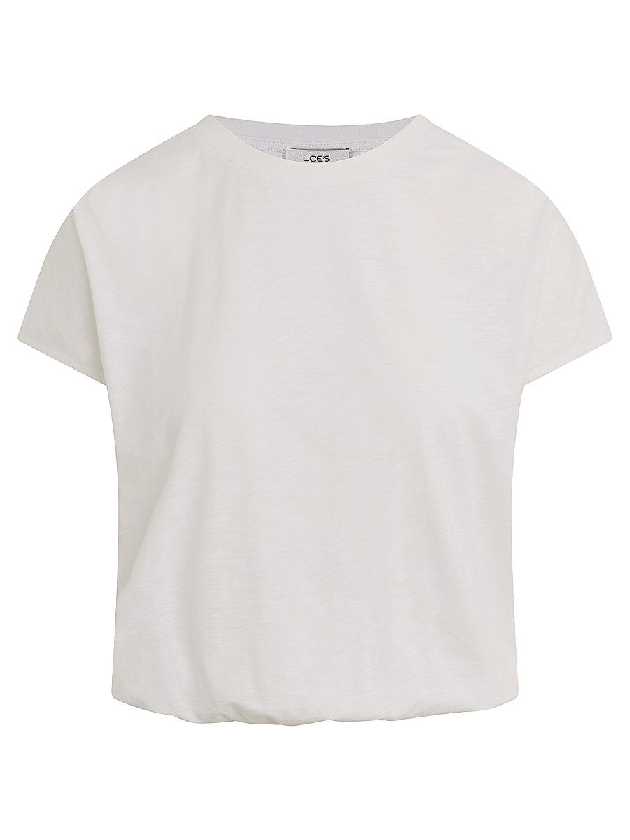 Women's The Bubble Cotton-Blend T-Shirt - White - Size XS