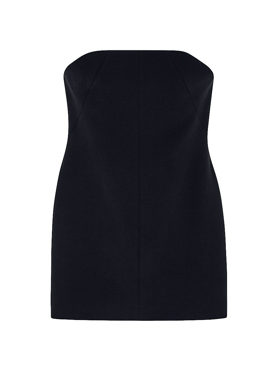 Women's Stell Strapless Minidress - Nero - Size 12
