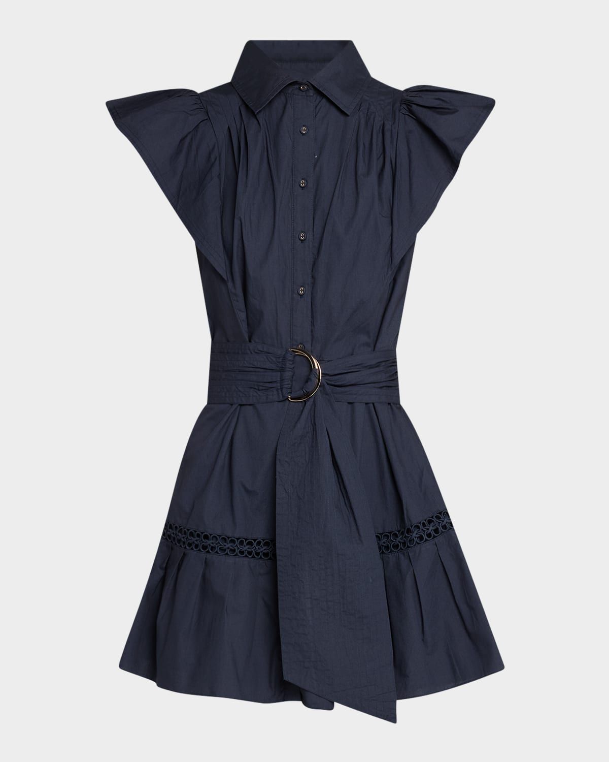 Embroidered Marceline Mini Dress