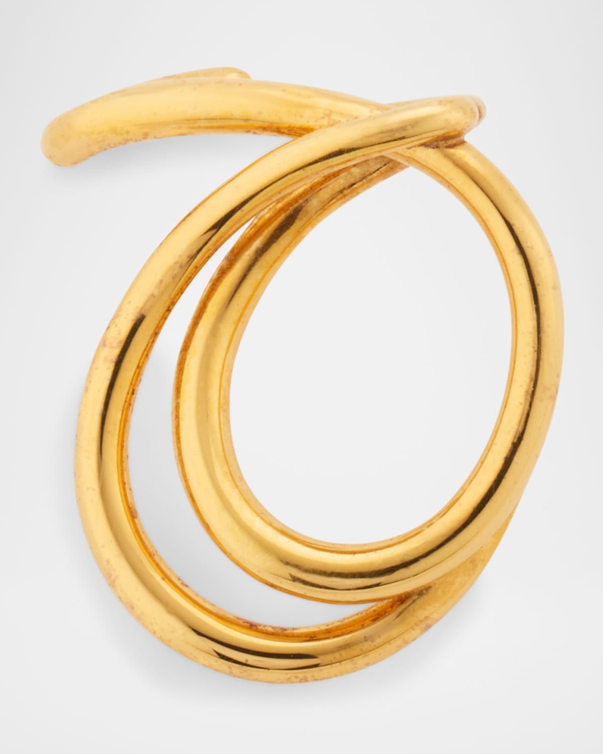 Lasso Earring Vermeil, Single