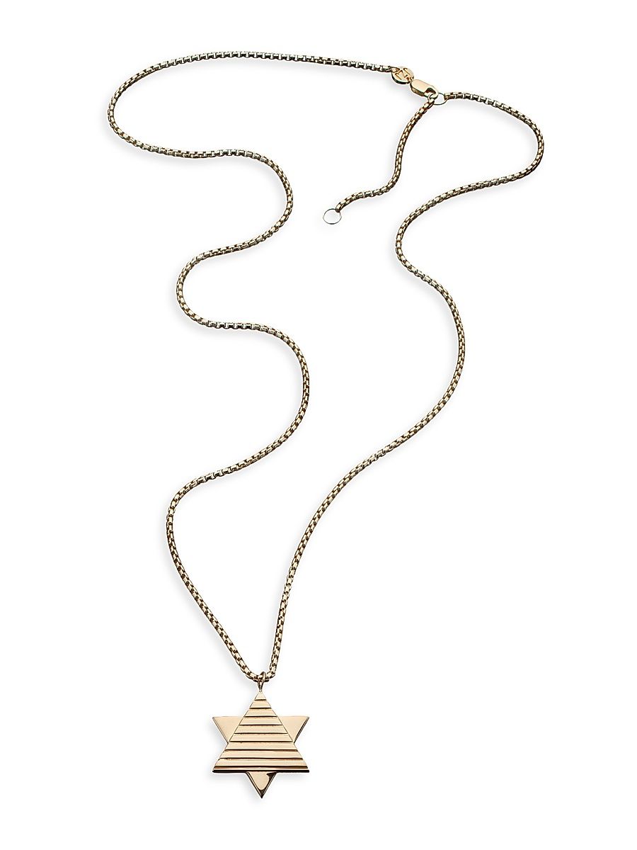 Women's Noam 18K-Yellow-Gold Vermeil Star Of David Pendant Necklace - Gold Vermeil
