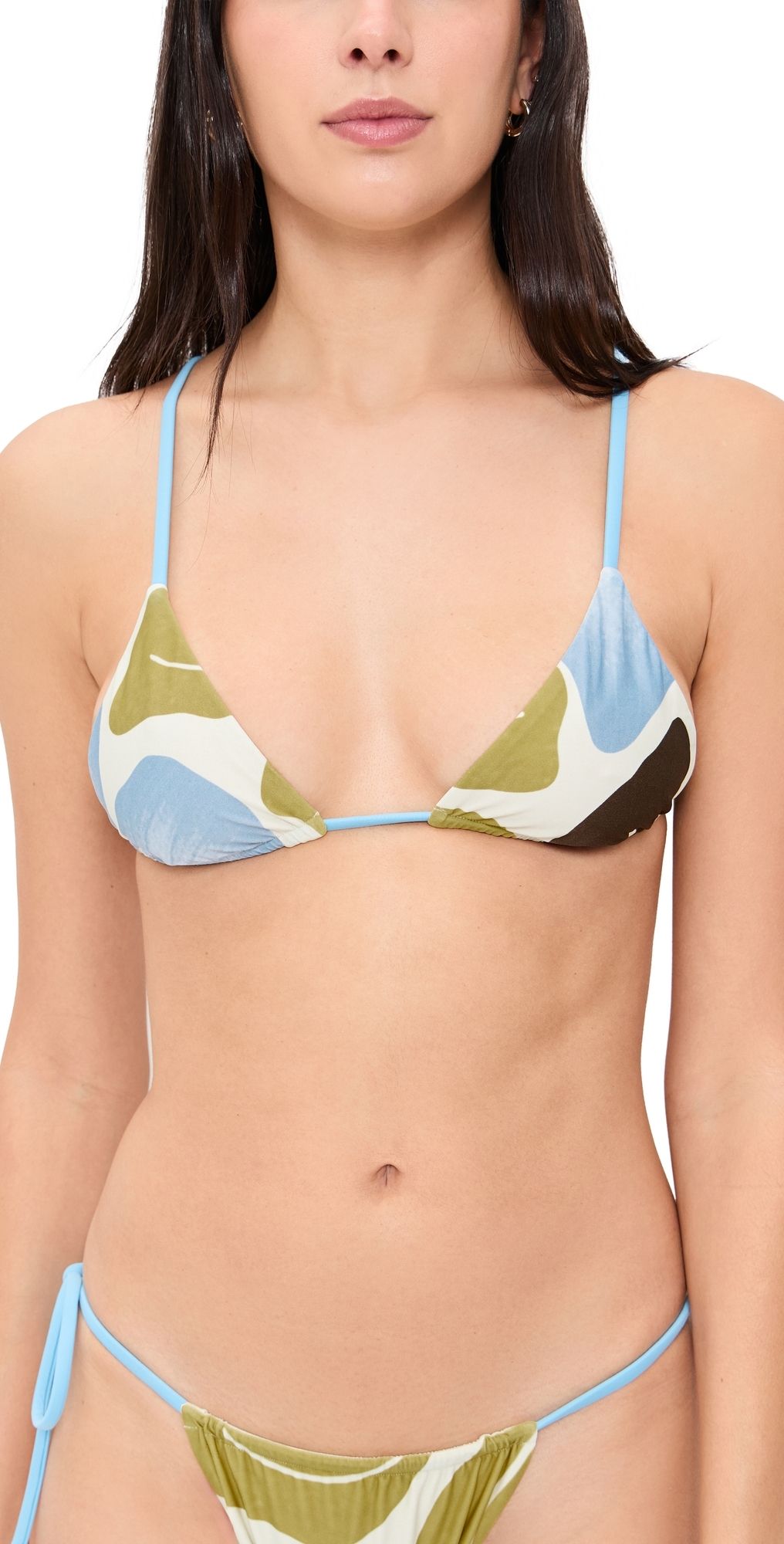 SIR. Lola String Triangle Top Fiorello Verde 1