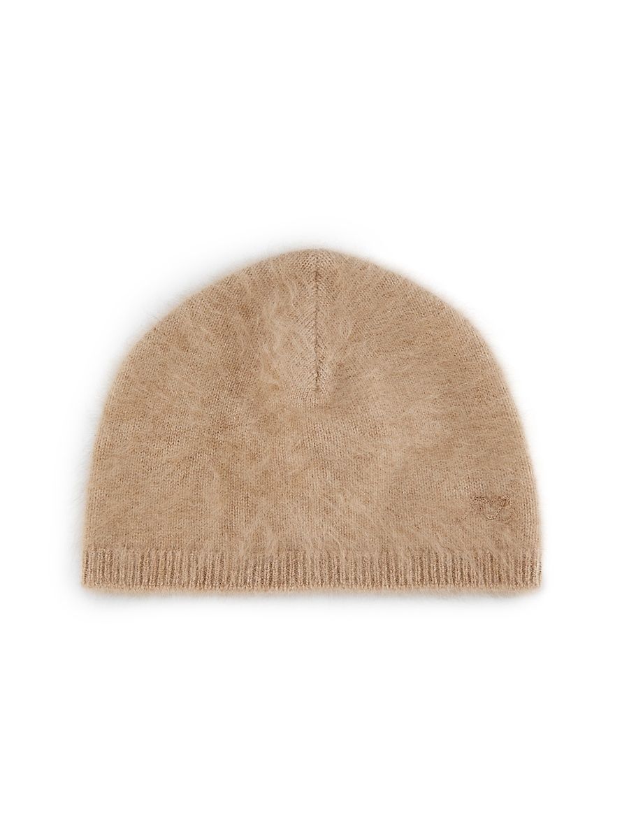 Women's Jada Brushed Cashmere Beanie - Mink