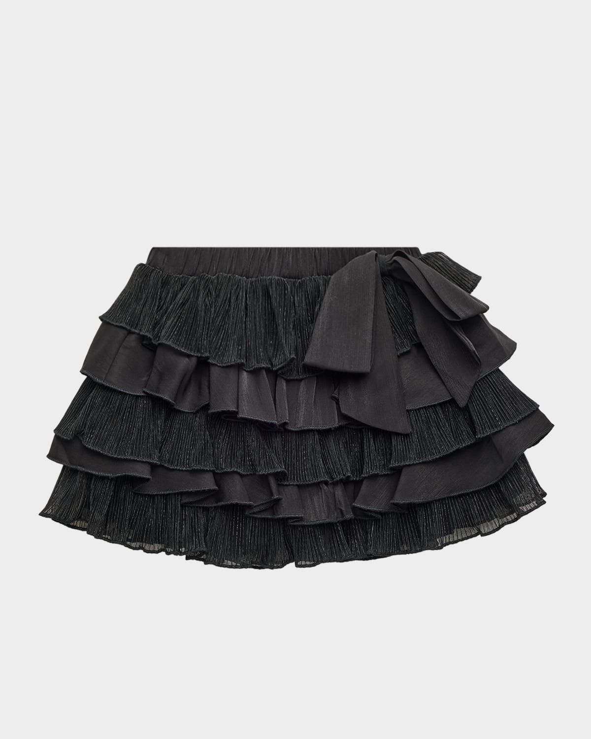 Girl & apos;s Tiered Mini Skirt, Size 4-14