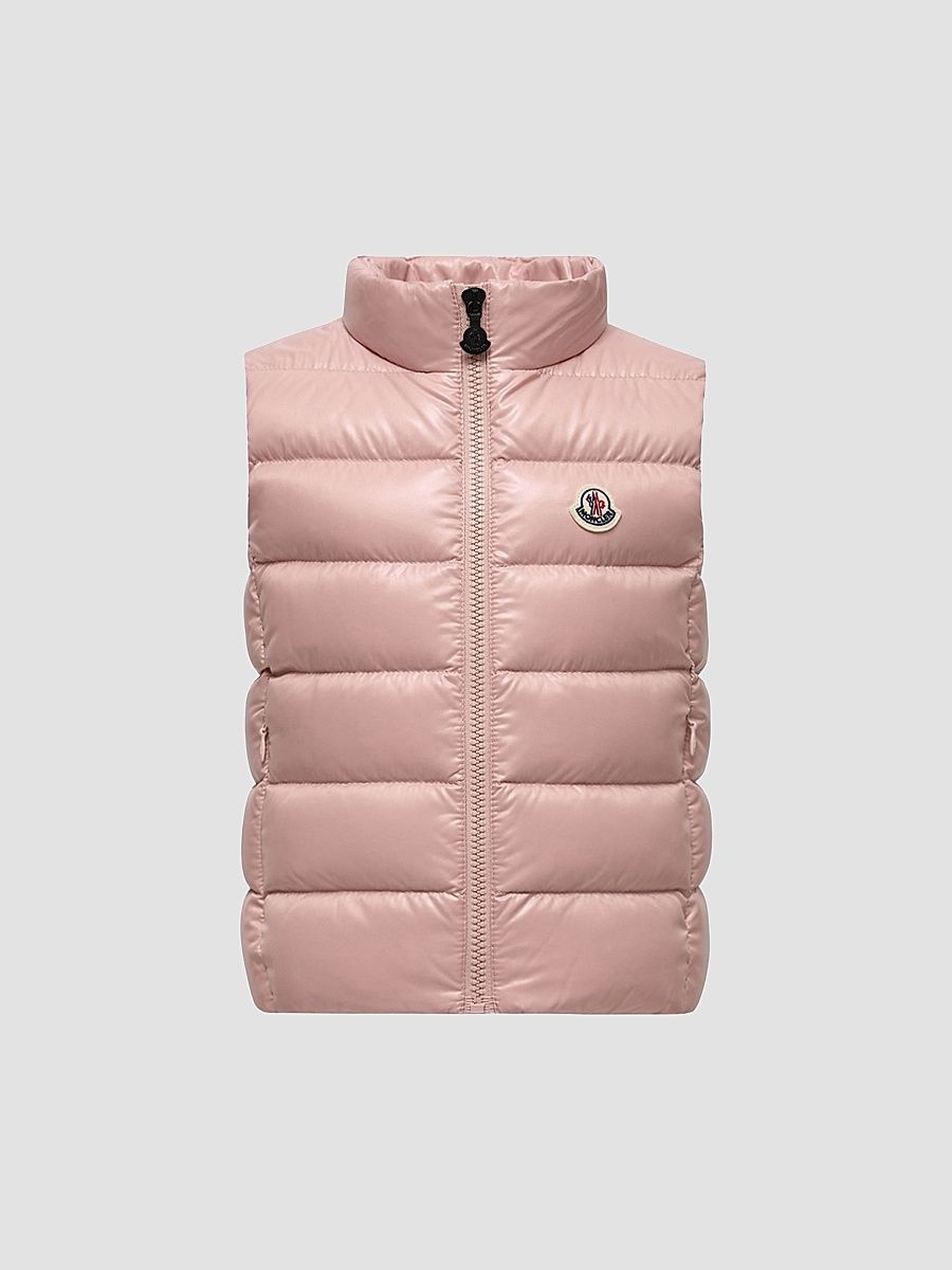 Little Girl's & Girl's Ghany Puffer Vest - Pink - Size 14