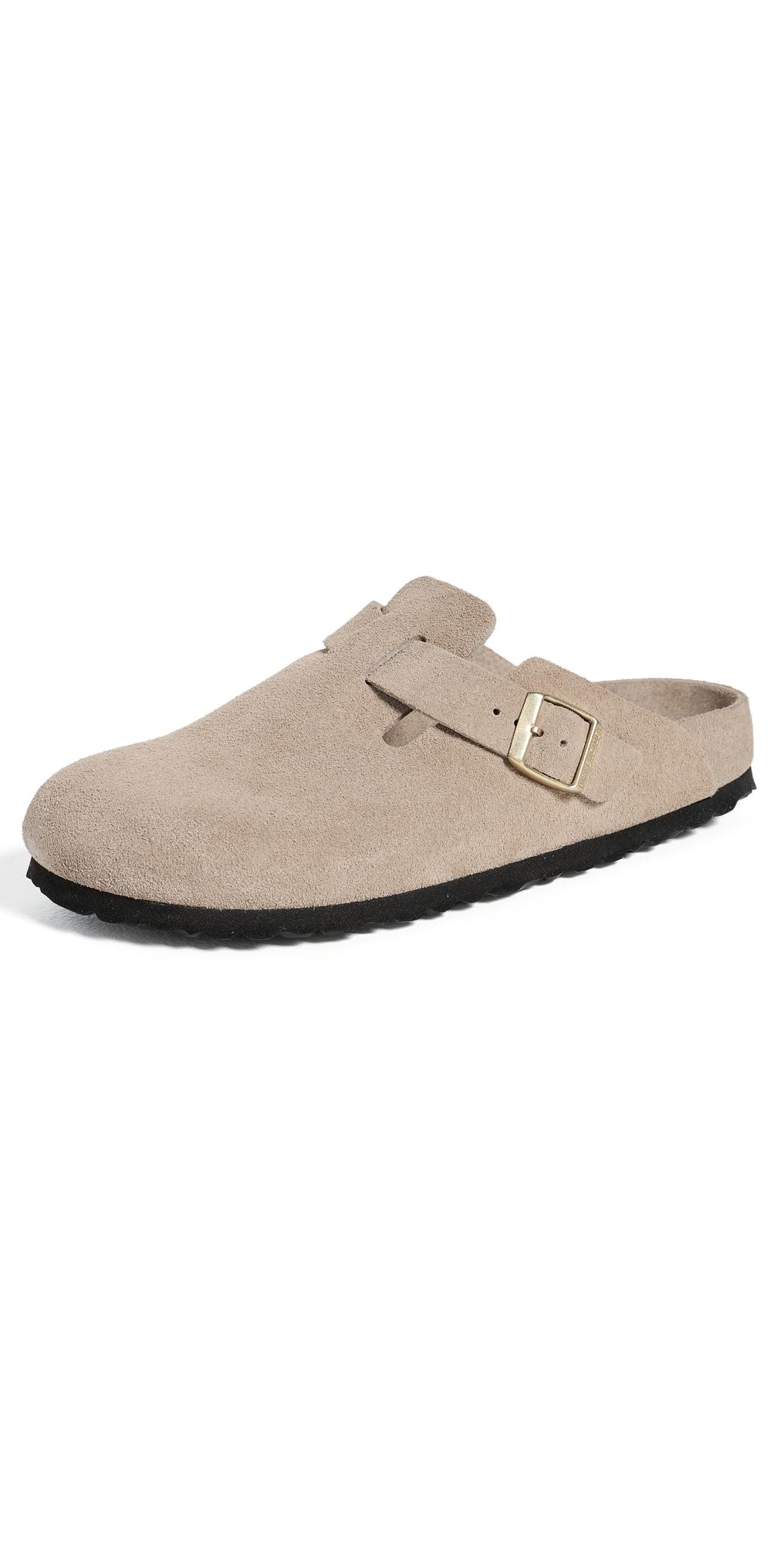 Birkenstock Boston Exquisite Clogs Taupe 38