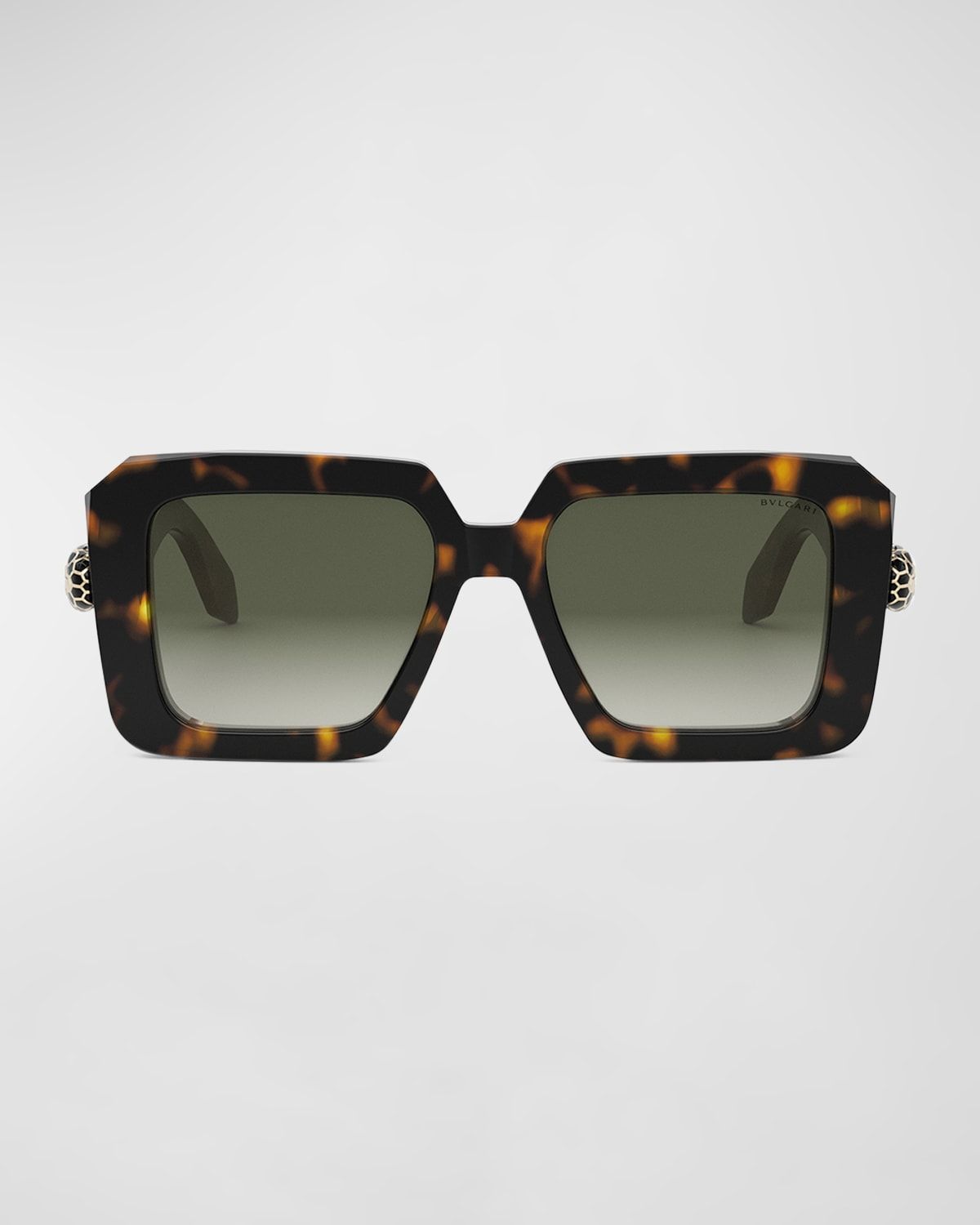 Serpenti Geometric Sunglasses