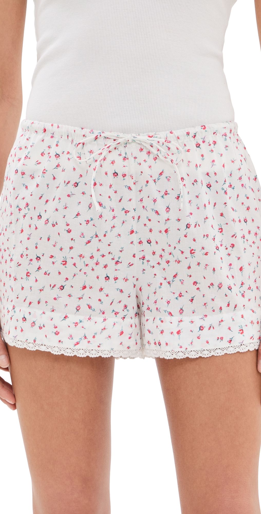 Damson Madder Harrietta Shorts Cream 8