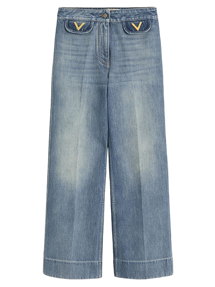 Women's Denim Pants - Blue - Size 6