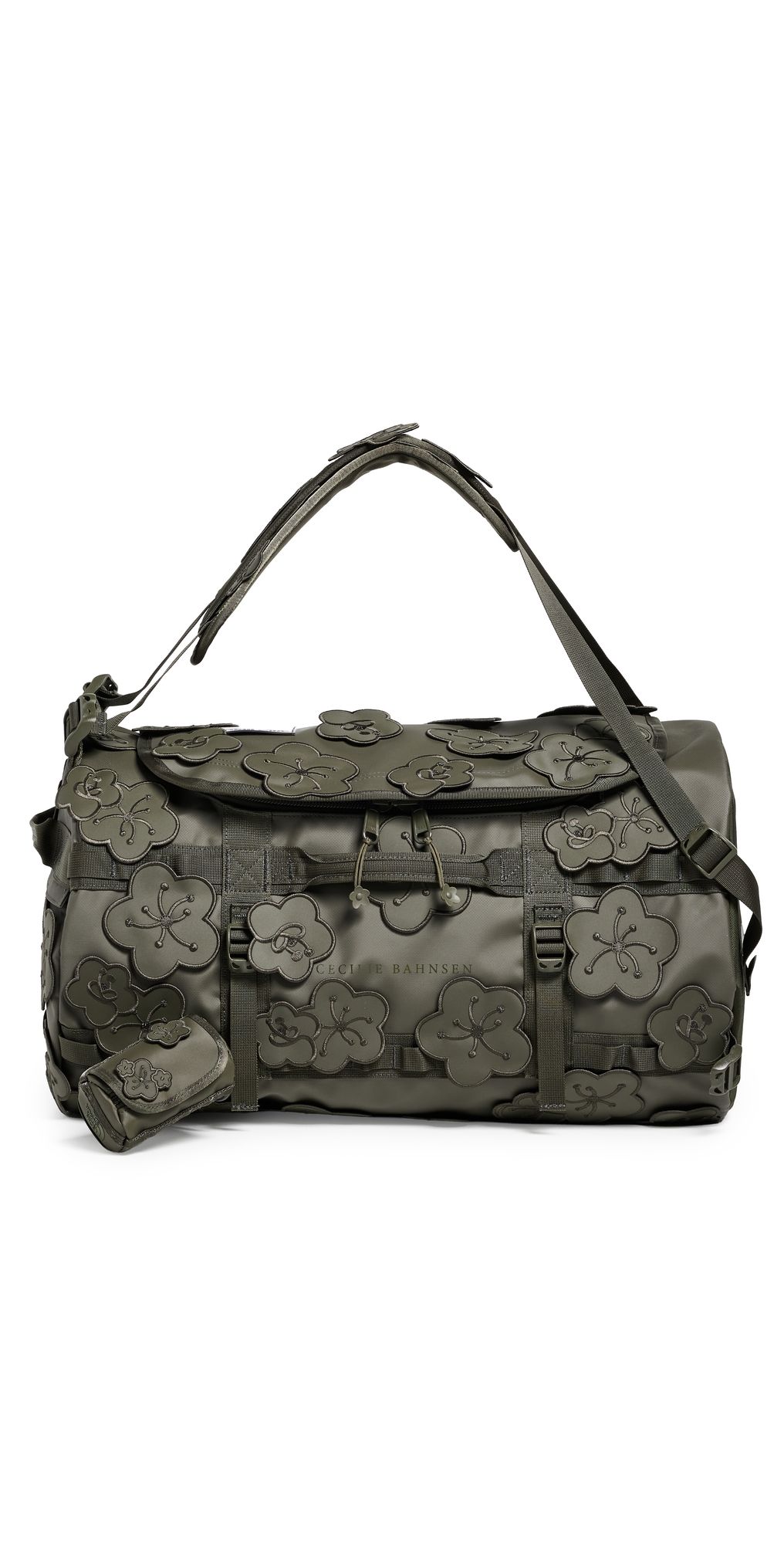 Cecilie Bahnsen Cecilie Bahnsen x The North Face Base Camp Duffel Bag FOREST NIGHT GREEN One Size