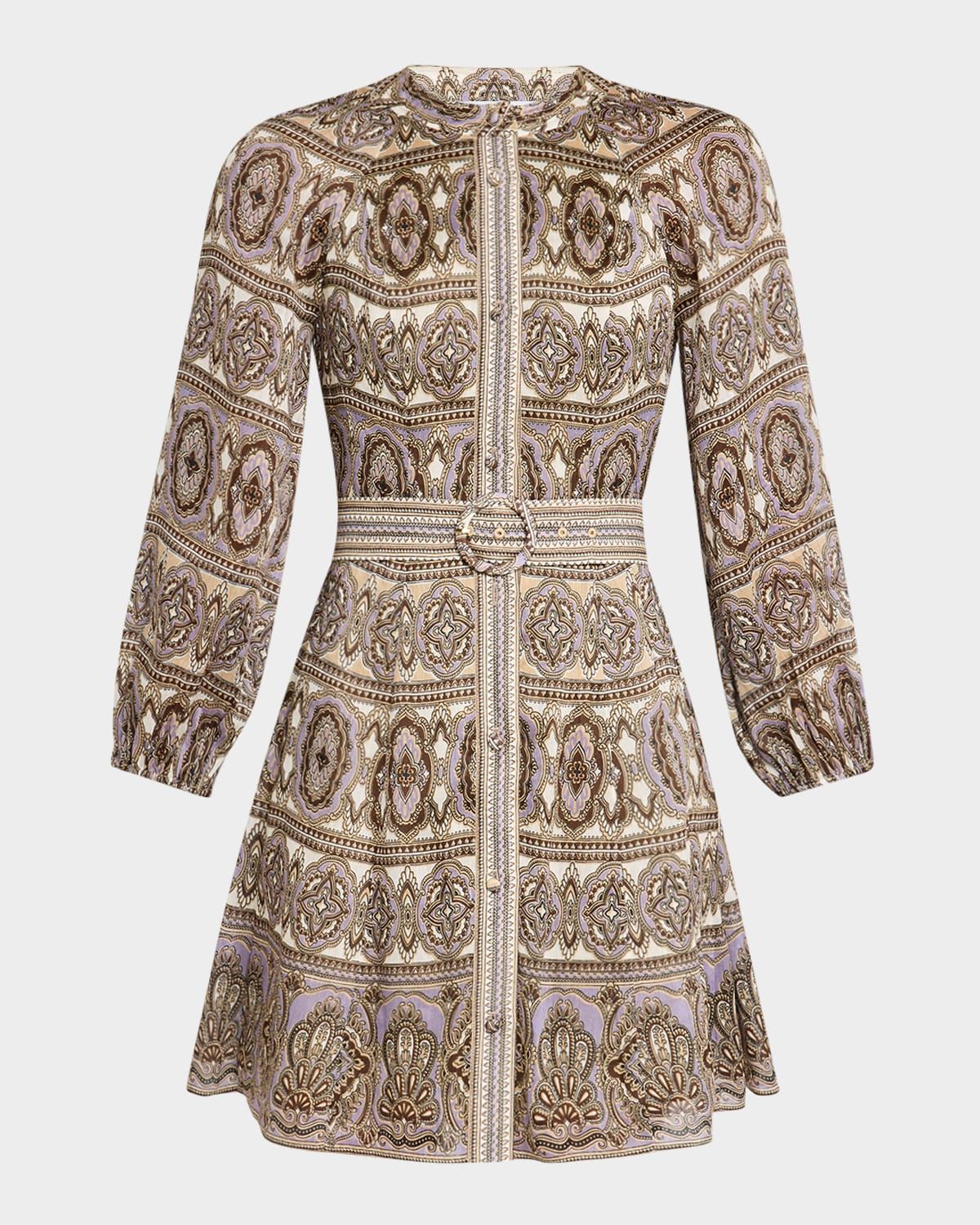 Kumar Belted Mini Dress