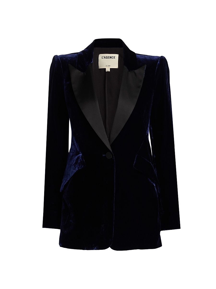 Women's Sheila Tux Blazer - Midnight Black - Size 8