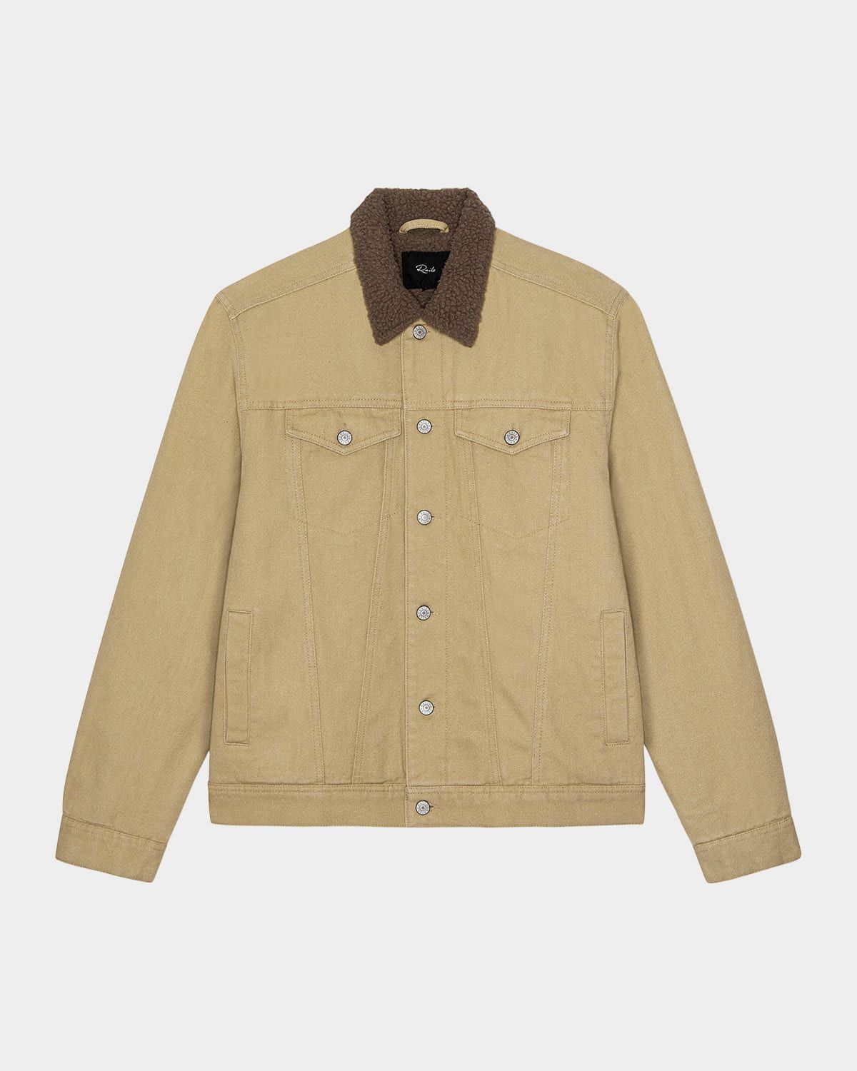 Men & apos;s Mckinley Canvas and Faux Sherpa Trucker Jacket