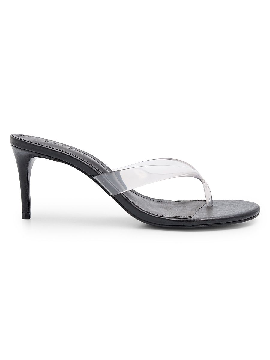 Women's Roslyn 75MM Slip-On Sandals - Black - Size 11