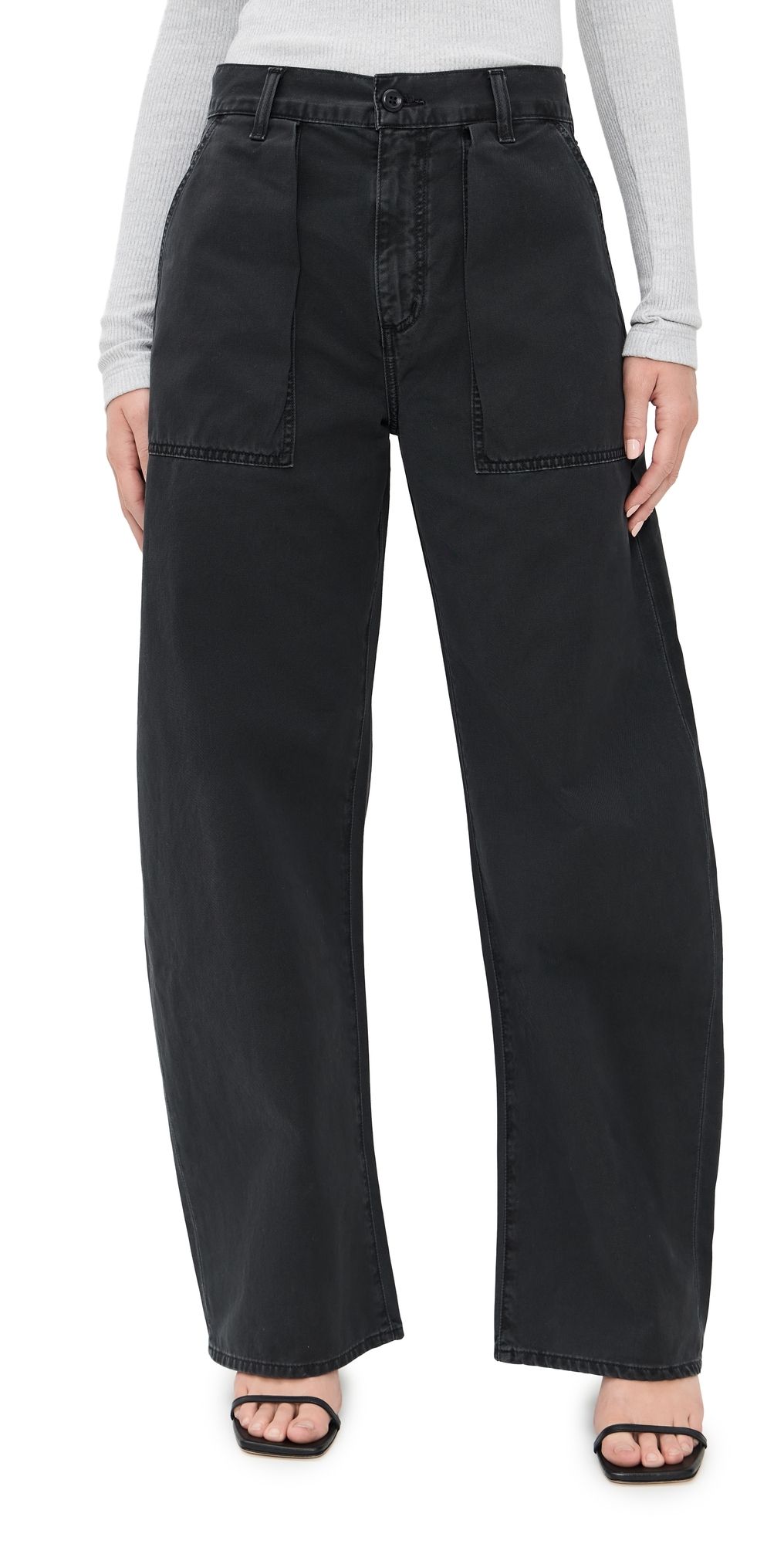 AGOLDE Sefton Pants Washed Black 32