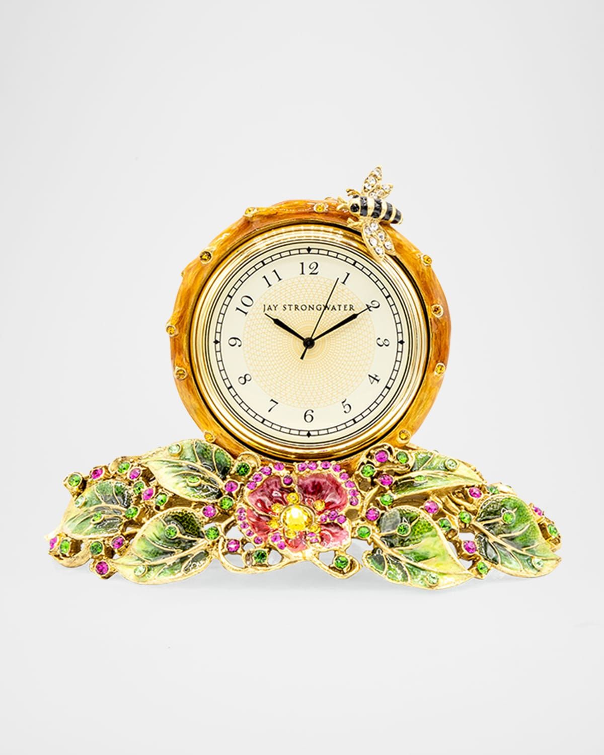 Mayfair Leaf and Bee Clock