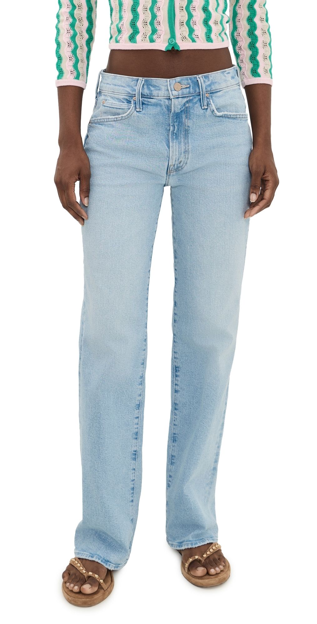 MOTHER The Kick It Jeans Fringe Benefits 26