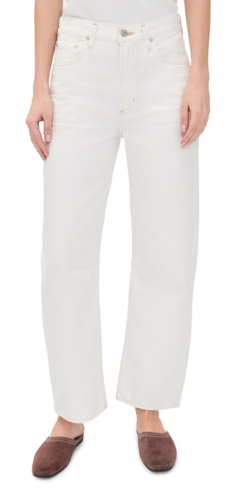 Citizens of Humanity Miro Relaxed Jeans Soft White 23