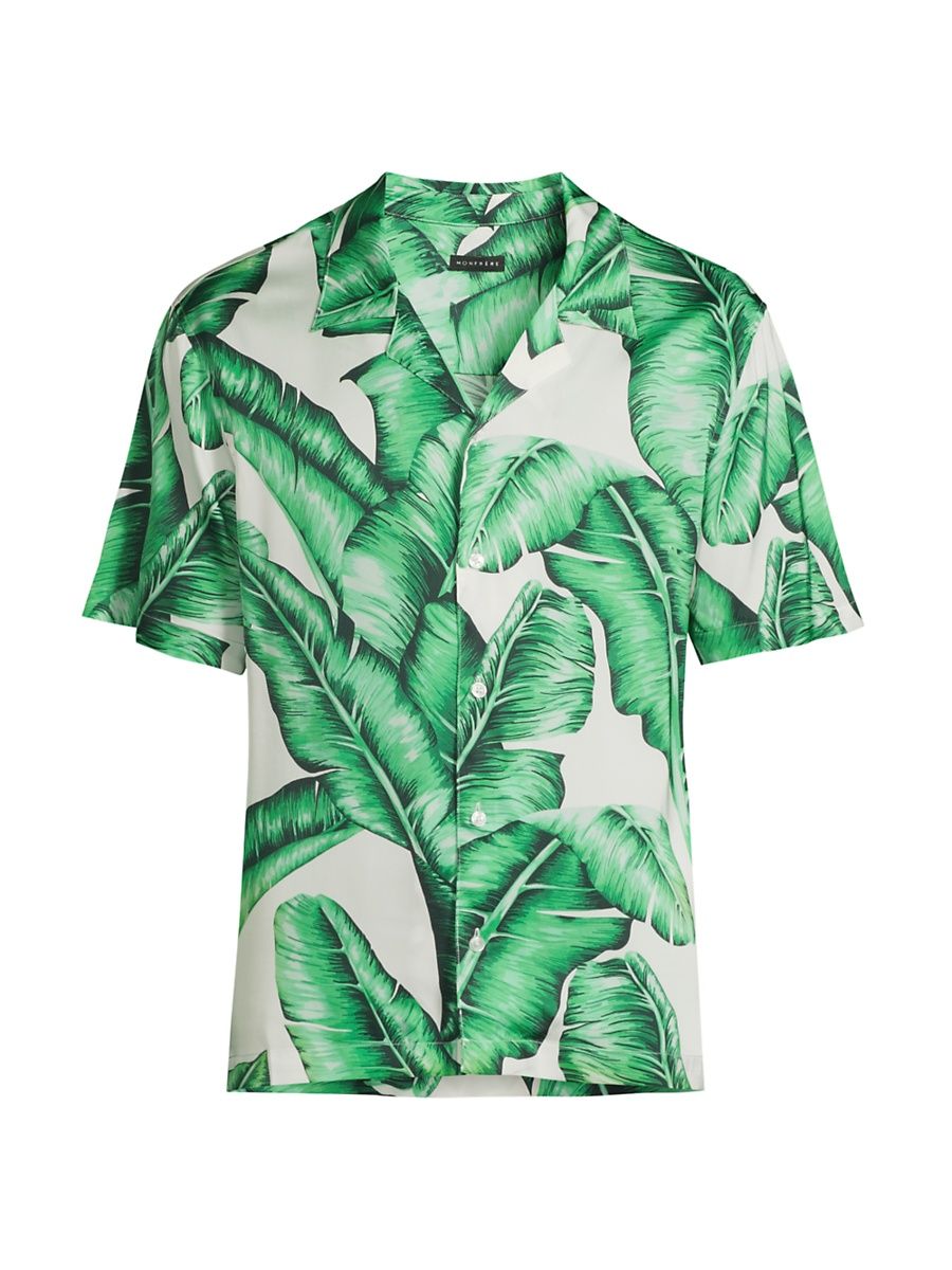 Men's Bond Beverly Hills Camp Shirt - Beverly Hills - Size XL