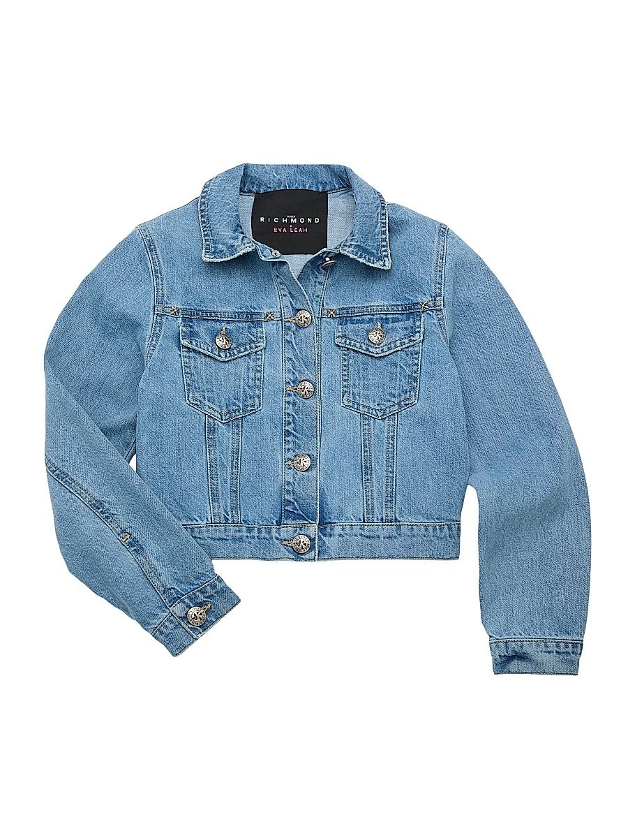 Little Girl's & Girl's Denim Jacket - Blue - Size 10
