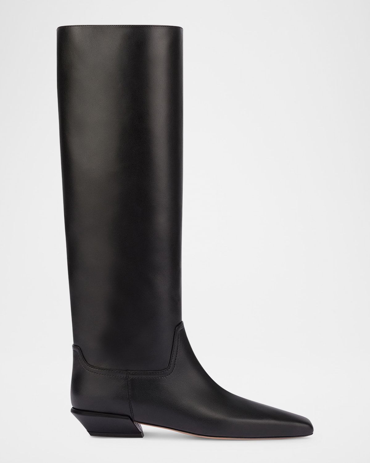 Bettina Leather Knee-High Boots