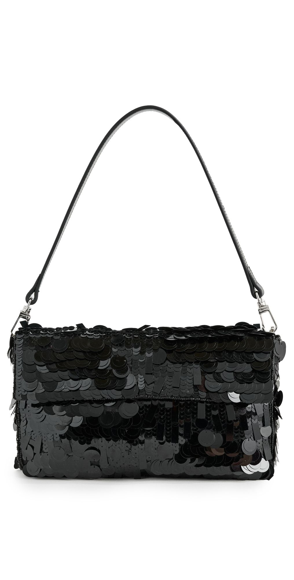 STAUD Timmy Convertible Shoulder Bag Black One Size