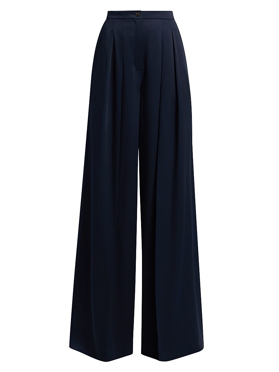 Women's High-Rise Palazzo Trousers - Midnight - Size 12