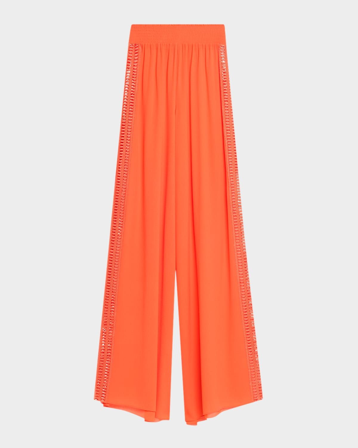 Dario Sheer Palazzo Beach Pants