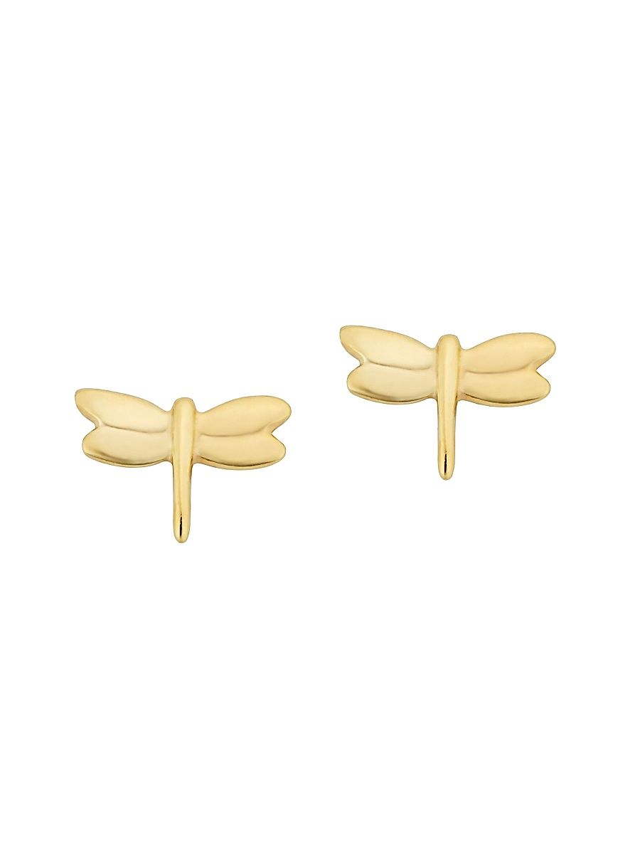 Women's 14K Yellow Gold Flora Studs - Yellow Gold