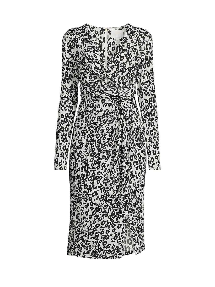 Women's Odella V-Neck Midi-Dress - Coconut - Size 14